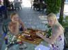 Back Gammon am Pool...taugt ultra!